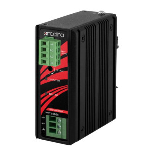 Antaira DTD-480-0953-T 480 W Industrial DC to DC Power Booster, 9-36 VDC Power Input, 53 VDC Power Output